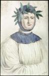 Petrarch (Francesco Petrarca) (1304-74): Italian poet and scholar (drawing)