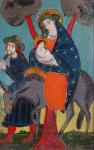 The Flight into Egypt (glass painting)