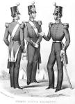 Old 54th Foot (2nd Battalion Dorset Regiment) early 19th century (engraving)