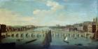 The Thames at Westminster (oil on panel)