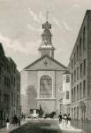 St Anne's Soho. c.1810 (etching)