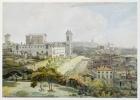 A View of Rome taken from the Pincio, 1776 (w/c over graphite on antique laid paper)