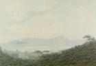 The Bay of Naples from Capodimonte, Italy, c.1790 (w/c over pencil on paper)