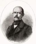 Otto Eduard Leopold, Prince of Bismarck, Duke of Lauenburg, from 'L'Univers Illustré', 1866 (engraving)