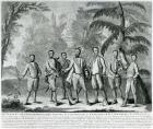 Cherokee Chiefs from Carolina, c.1730 (engraving)