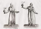 High priests as imagined in the Old Testament (engraving)