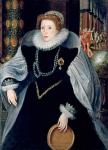 Portrait of Queen Elizabeth I (1533-1603) in Ceremonial Costume (oil on canvas)
