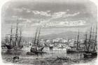 Athens: general view of the Piraeus, from 'The Illustrated London News' (engraving)