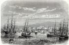 Athens: general view of the Piraeus, from 'The Illustrated London News' (engraving)