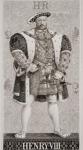 Henry VIII (1491-1547) from 'Illustrations of English and Scottish History' Volume I (engraving)