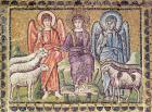 The Parable of the Good Shepherd Separating the Sheep from the Goats, Scenes from the Life of Christ (mosaic)