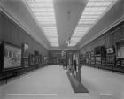 Modern American gallery, Brooklyn Institute of Arts and Sciences, c.1905-15 (b/w photo)