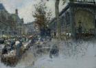 Study for Les Halles, 1893 (pastel on card)
