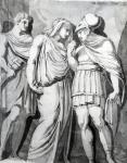 Zethos, Antiope and Amphion, 1770 (pen, ink & wash on paper)