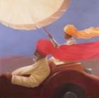 Maharaja at Speed, 2010 (acrylic on canvas)