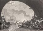 The Great Fire of London, 1666, from 'Gallery of Historical Portraits', published c.1880 (litho)
