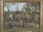 Pleasure Gardens at Montmartre, 1886 (oil on canvas)