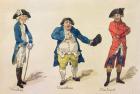 The Rival Candidates, frontispiece in the book History of the Westminster Election.. by Lovers of Truth and Justice, London, 1784 (colour etching)