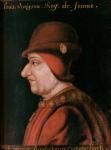 Louis XI (1423-83) (oil on panel)