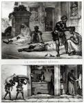 A Negro Surgeon; Store of a Pork Seller (litho) (b/w photo)