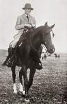 The Prince of Wales, later King Edward VIII, in Canada, riding on the Bar U Range Ranch in 1923. From Edward VIII His Life and Reign.