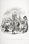 The internal economy of Dotheboys Hall, illustration from `Nicholas Nickleby' by Charles Dickens (1812-70) published 1839 (litho) (see also 259163)