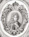 Louis XIV (1638-1715) from 'Histoire de la Revolution Francaise' by Louis Blanc (1811-82) (engraving)