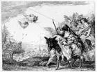 The Flight into Egypt, c.1750 (etching)