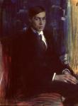 Portrait of Boris Pasternak (1890-1960), 1917 (pastel on paper)