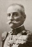 King Peter I of Serbia, from 'The Year 1912', published London, 1913 (b/w photo)