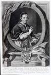Pope Clement XIV, engraved by Domencio Cunego (engraving)