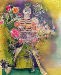 Day of the Dead, 2006 (dyes on silk)