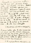 Part of Charles Dicken's manuscript notes re the plot of The Old Curiosity Shop. Charles John Huffam Dickens, 1812 1870. English writer and social critic. From The Strand Magazine, published 1896. (litho)