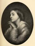 Christina Georgina Rossetti (1830-94) illustration from 'Little Journeys to the Homes of Famous Women', published 1897 (litho)