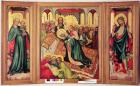 Roudnice Triptych, c.1400-10 (tempera on panel) (see 404565 for detail)