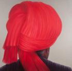Red Turban, 2012 (acrylic on canvas)
