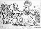 The Devonshire Minuet, danced to Ancient British Music through Westminster during the Election, print made by William Paulet Carey, 1784 (engraving)