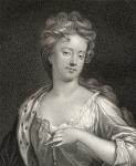 Sarah Jennings, engraved by Bocquet, illustration from 'A catalogue of Royal and Noble Authors, Volume IV', published in 1806 (colour litho)