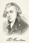 Richard Brinsley Sheridan, from 'The National and Domestic History of England' by William Hickman Smith Aubrey (1858-1916) published London, c.1890 (litho)