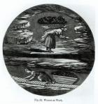 Women at Work in a Coal Mine (engraving) (b/w photo)