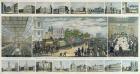 Scenes Associated with the Presentation of the Petition to Parliament by Thomas Duncombe (1796-1861) in 1842 (litho)