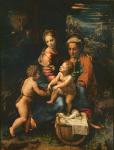The Holy Family (or The Pearl), 1518 (oil on wood)