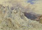 Mer de Glace, 1856 (w/c over graphite with gouache on paper)