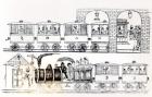 Indian Railway (engraving) (b&w photo)