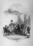 The First Interview with Mr. Serjeant Snubbin, illustration from 'The Pickwick Papers' by Charles Darwin, 1837 (litho)