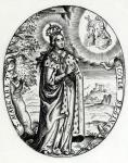 Saint Margaret, Queen of Scotland, c.1618 (engraving)
