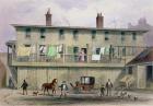 The Old Vine Inn, Aldersgate Street, 1855 (w/c on paper)