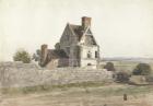 Remains of Parton Hall, Staffordshire, 1820 (w/c on paper)