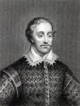 Edmund Spenser, engraved by Burnet Reading (engraving)