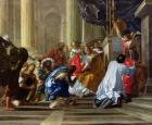 Raymond IV de Saint-Gilles (c.1043-1105) Taking the Cross, 1706 (oil on canvas)